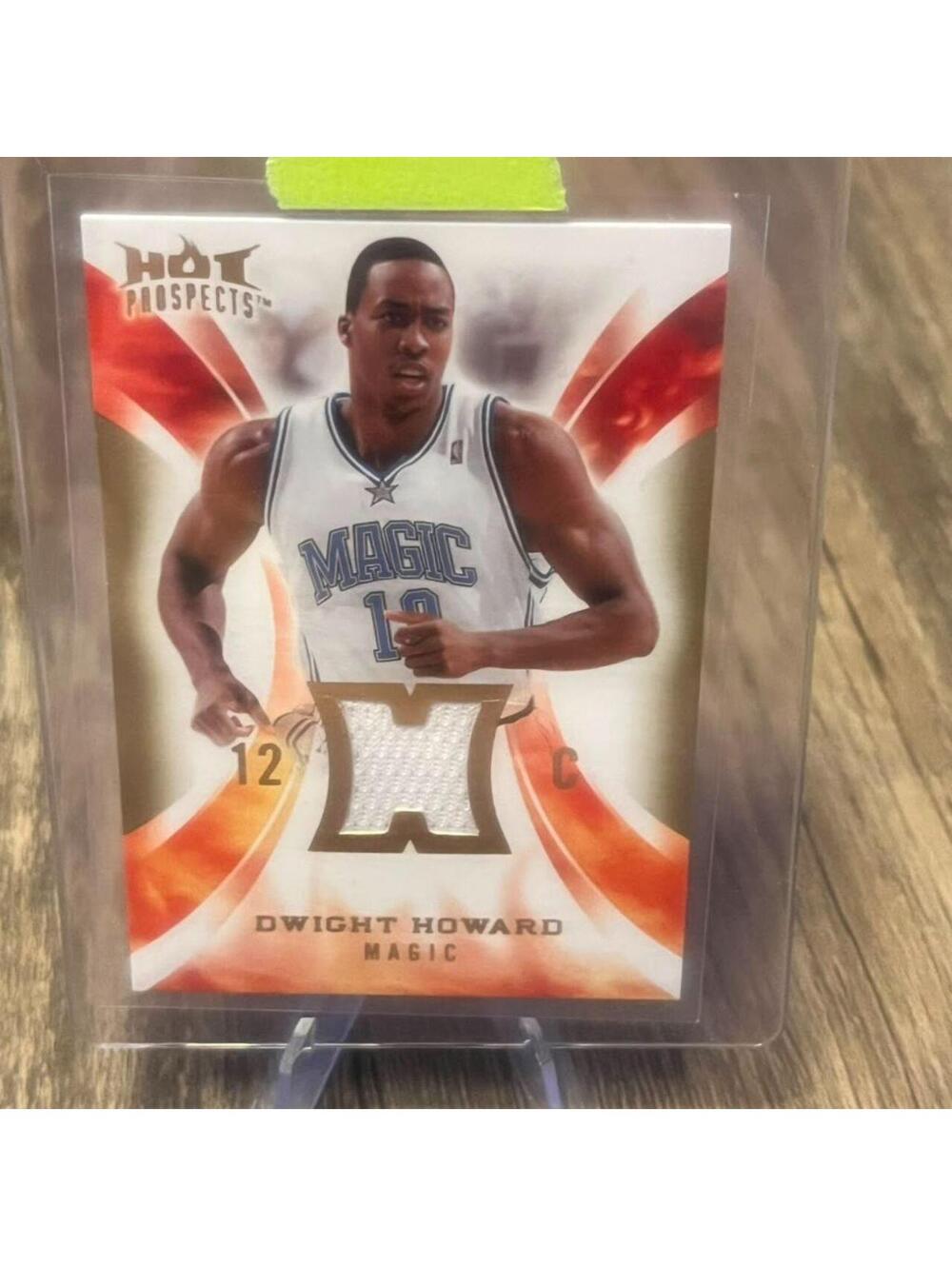 Dwight Howard 2008-09 Hot Prospects Hot Materials HM-DH Game-Used Jersey Magic